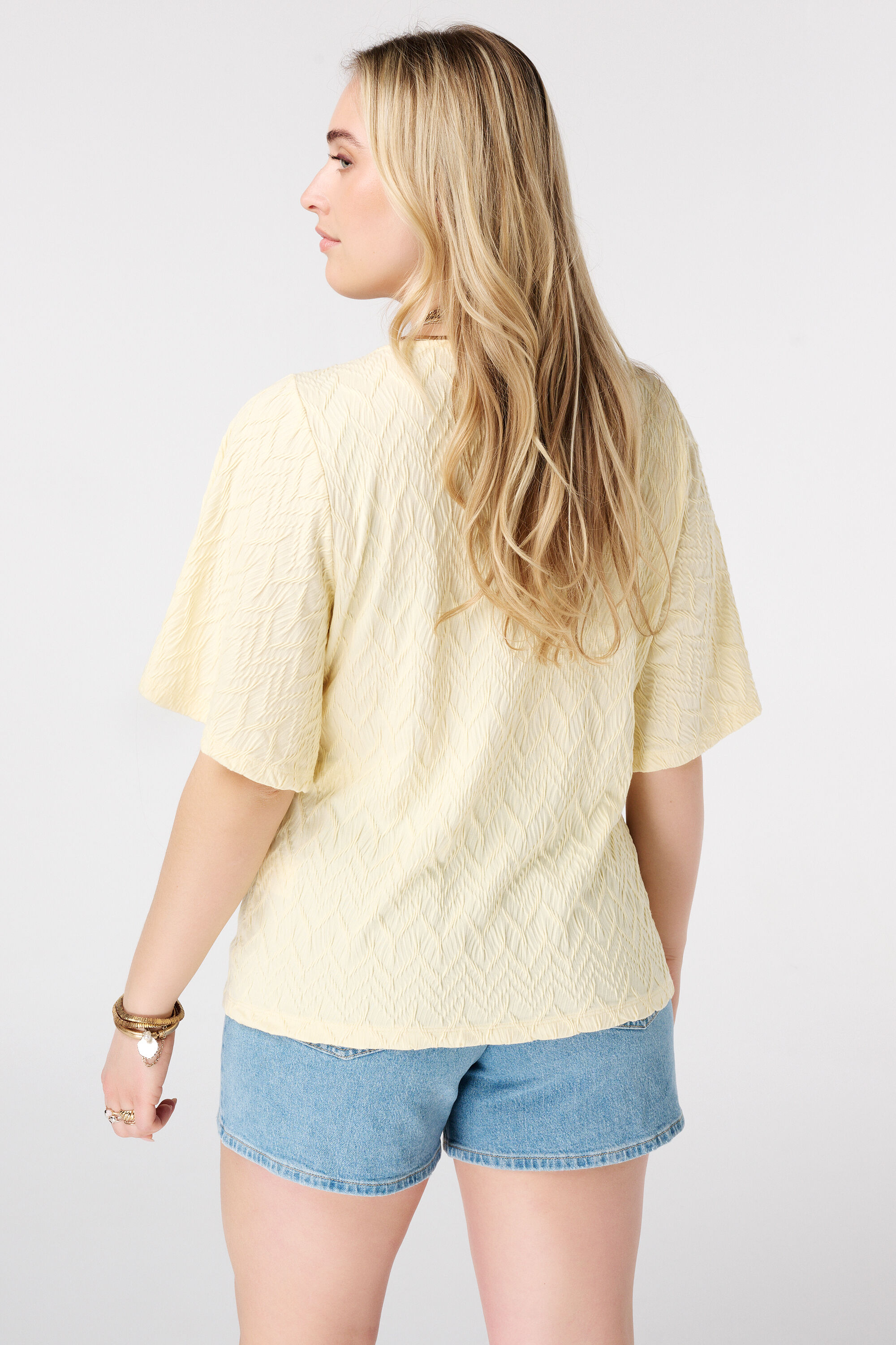 Top con escote barco image number 3