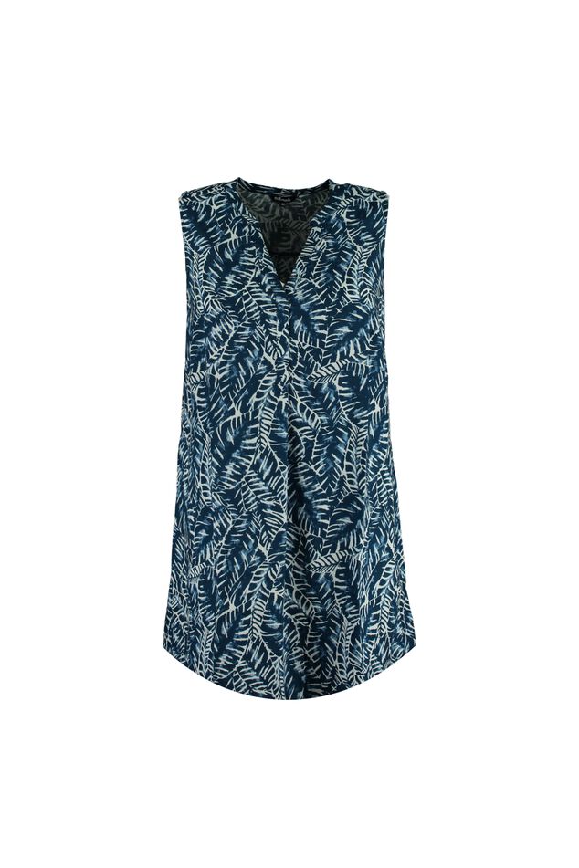 Blusa de encaje sin mangas image number 1