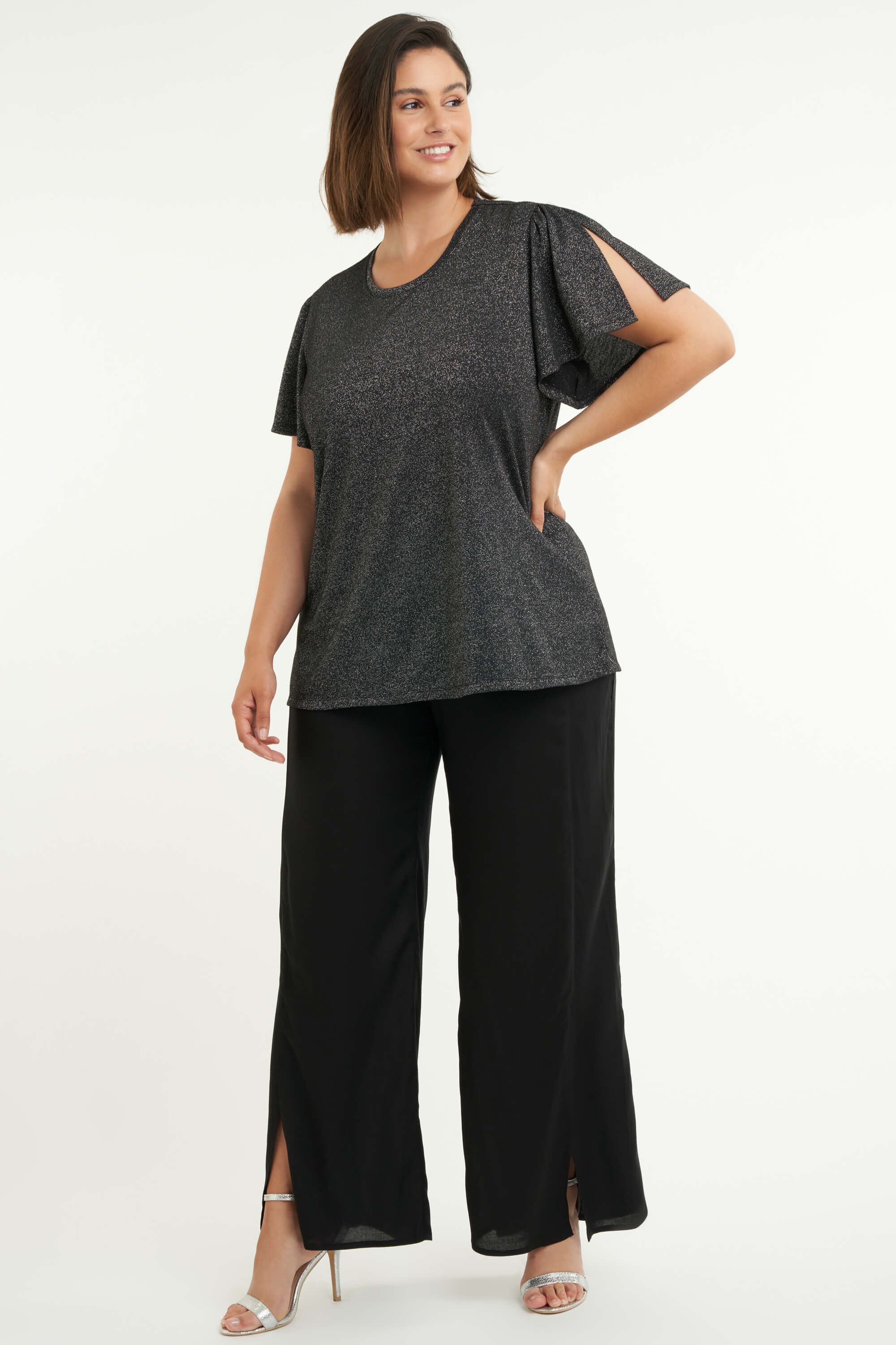 Top con purpurina image number 7