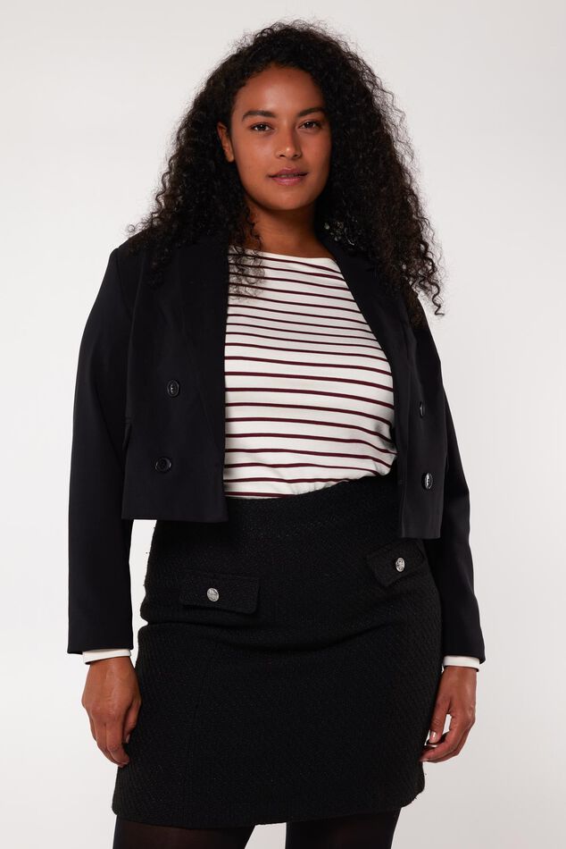 Blazer recortado image number 0