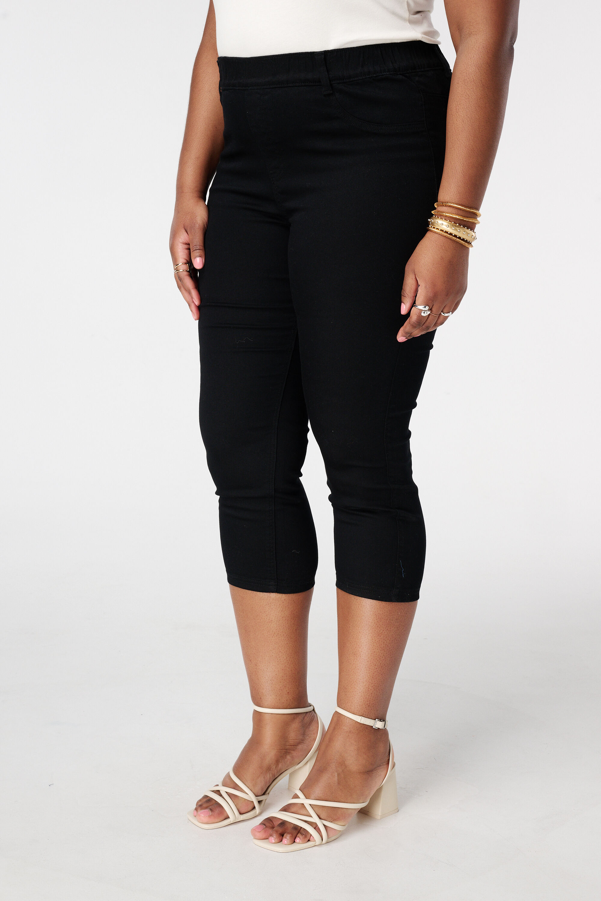 Treggings con aspecto denim image number 5