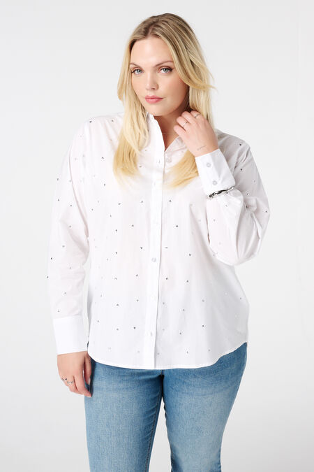 Blusa con tachuelas Blusa con tachuelas