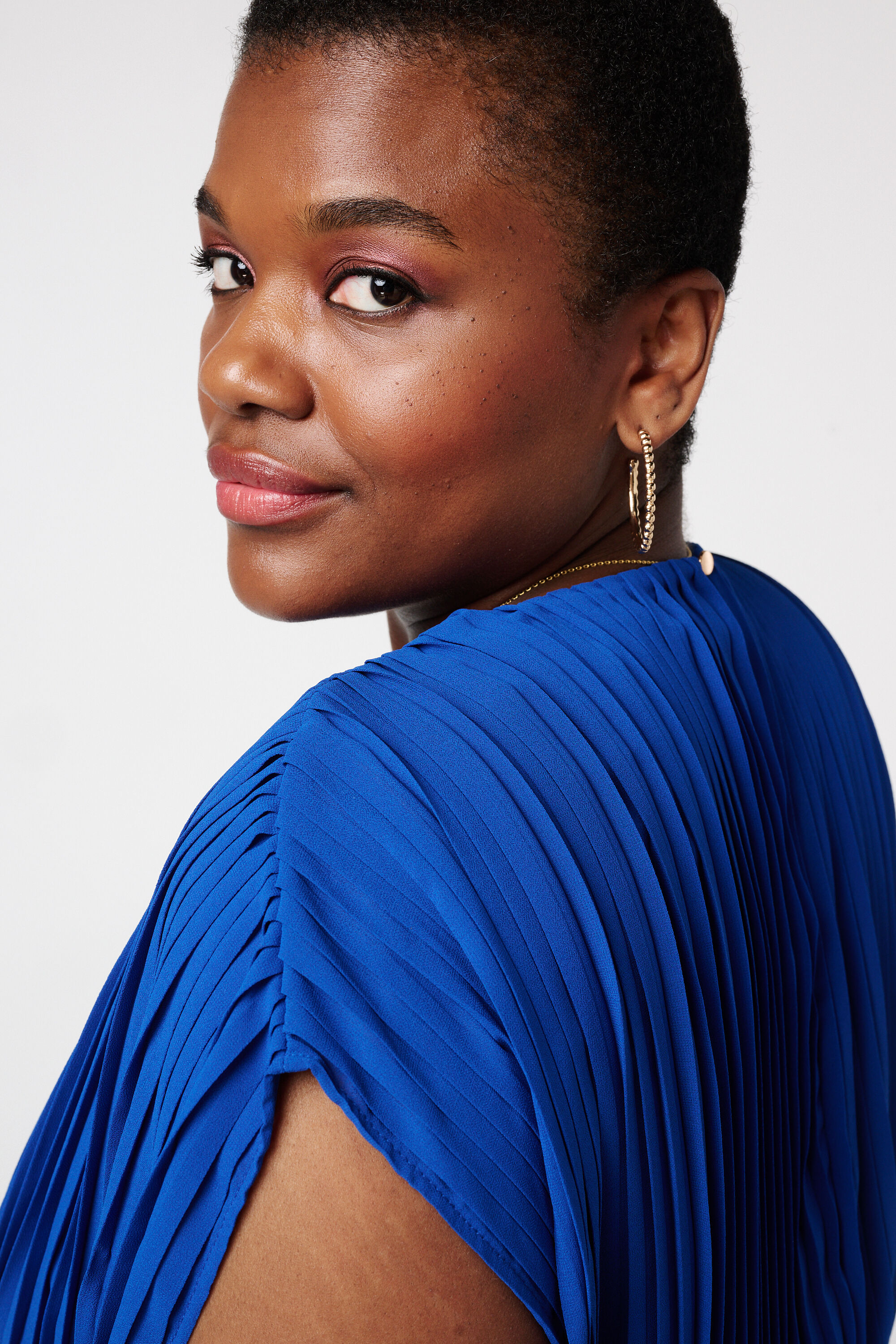 Vestido plisado image number 4