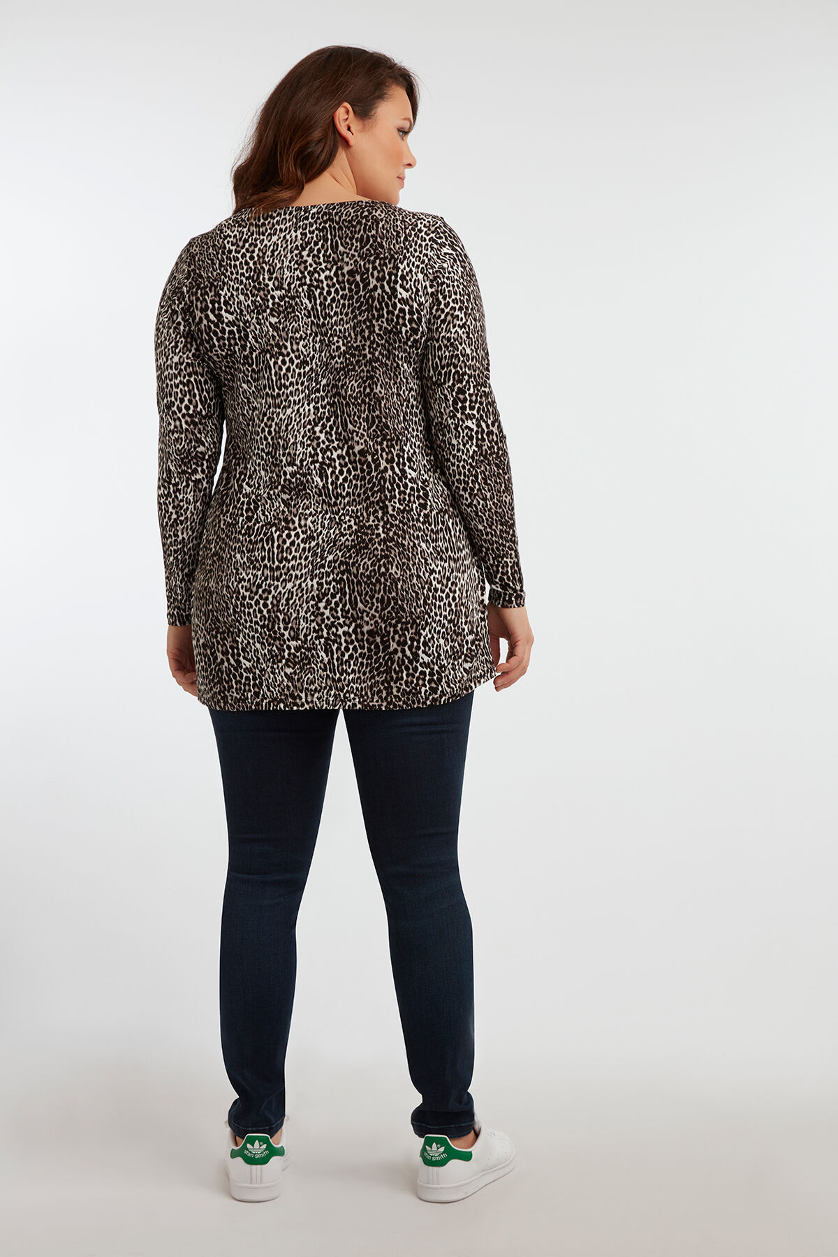 T&uacute;nica con animal print image number 4