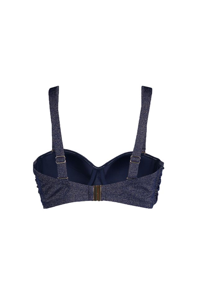 Sapph top tipo bandeau con detalles dorados - Roza Grazia image number 1