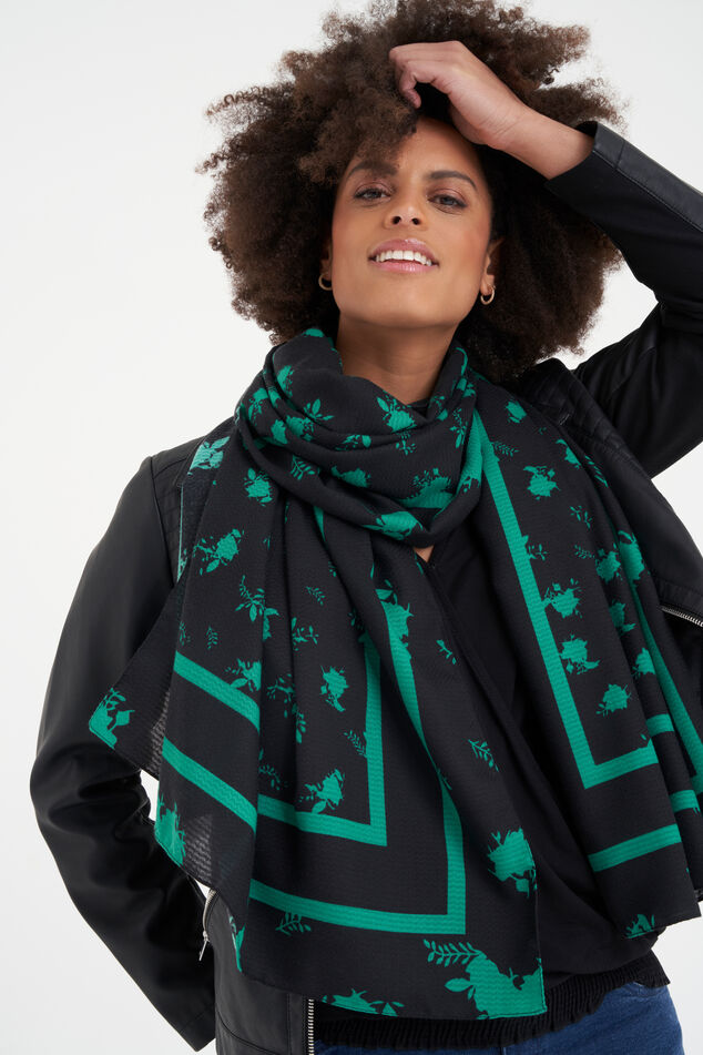 Bufanda con estampado  image number 0