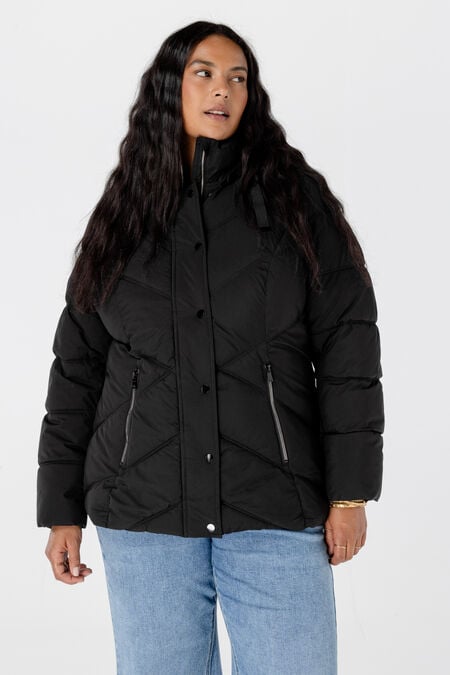 Chaqueta acolchada con capucha Chaqueta acolchada con capucha