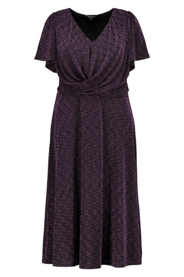 Vestido midi con estampado image number 1