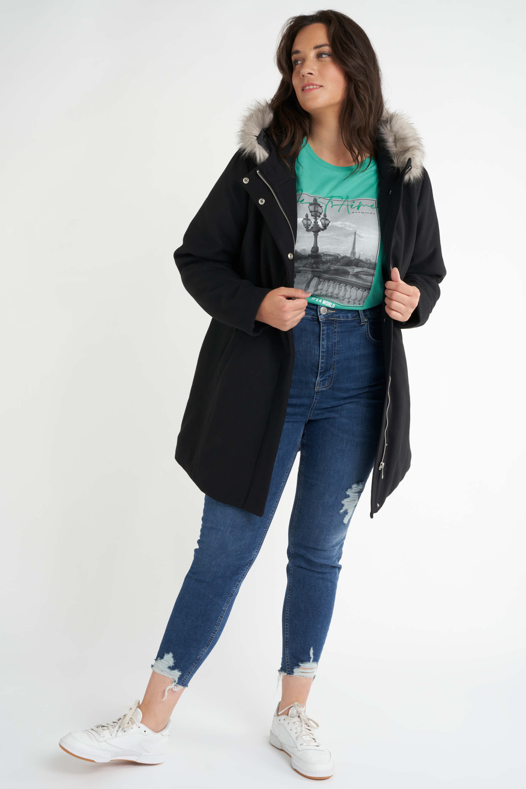 Chaqueta con capucha image number 5