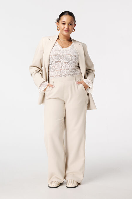 Pantalón Wide-Leg Pantalón Wide-Leg