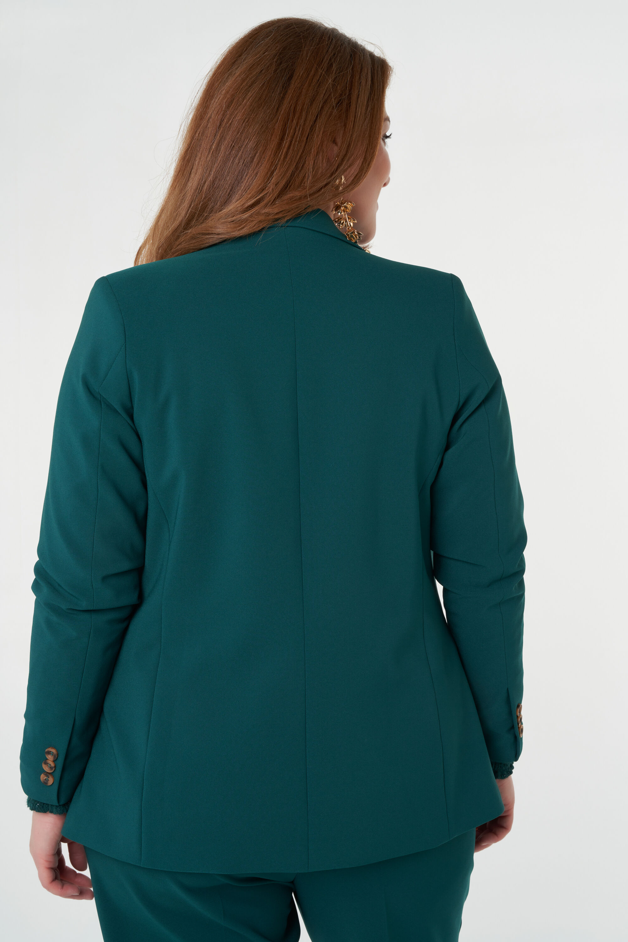 Blazer con cierre de bot&oacute;n image number 3