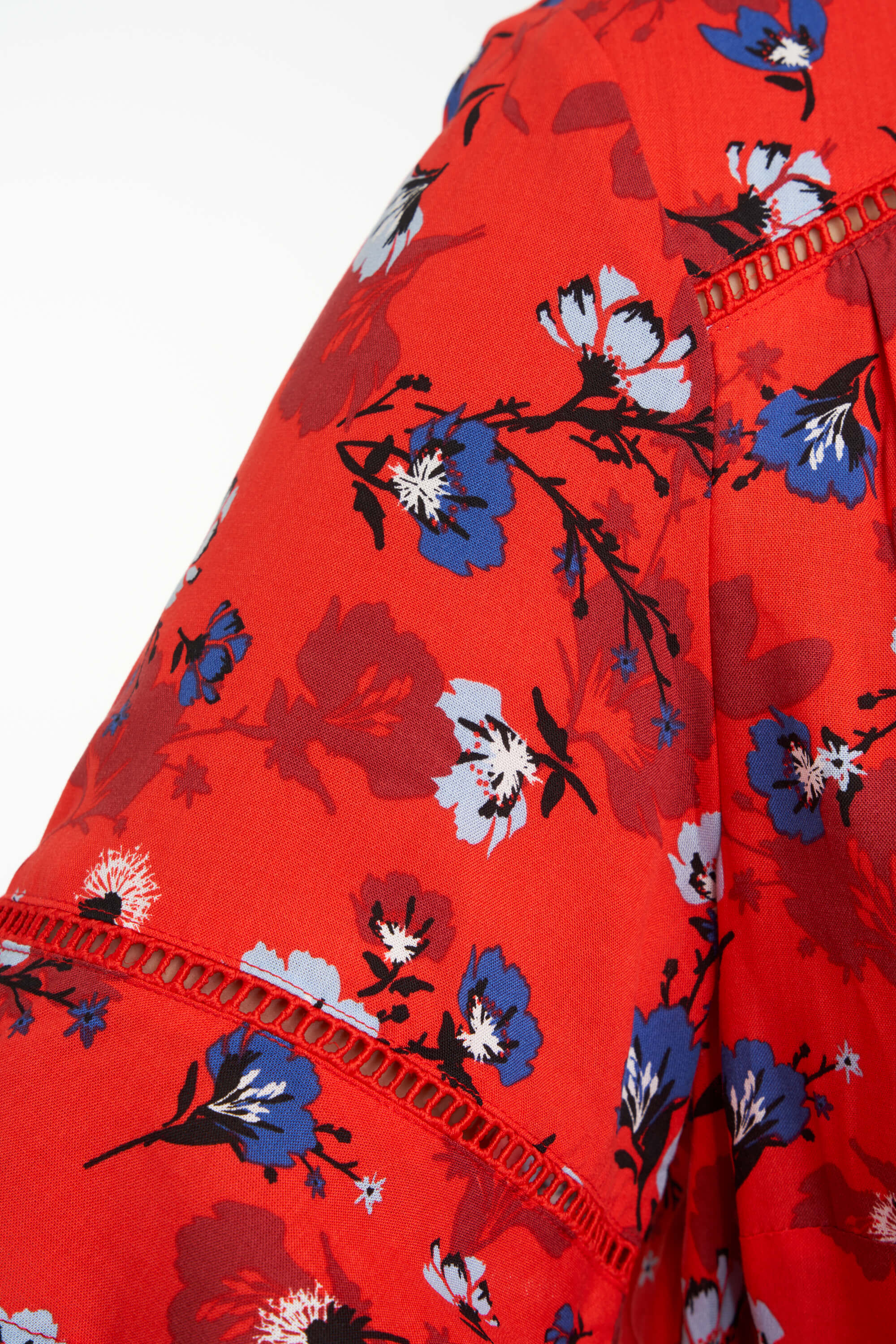 Vestido largo con estampado  image number 4