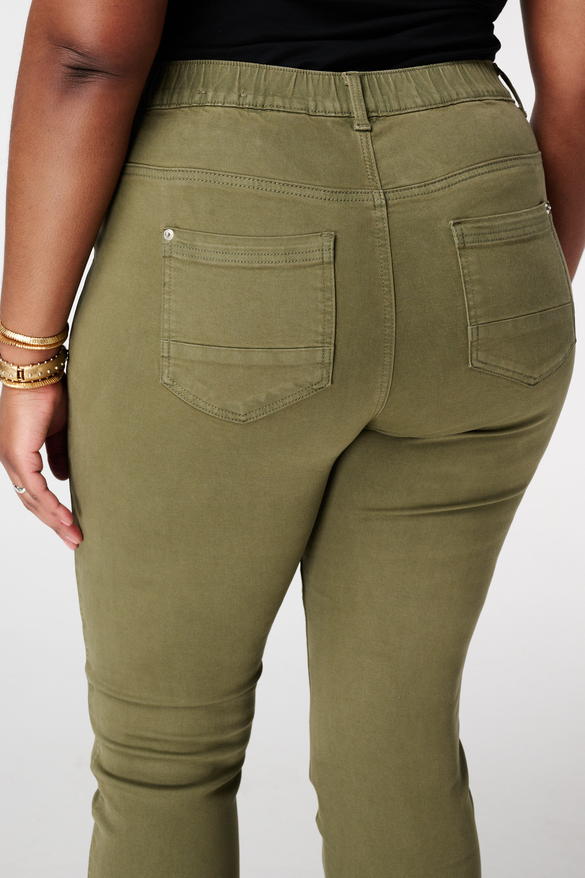 Treggings con aspecto denim image number 4