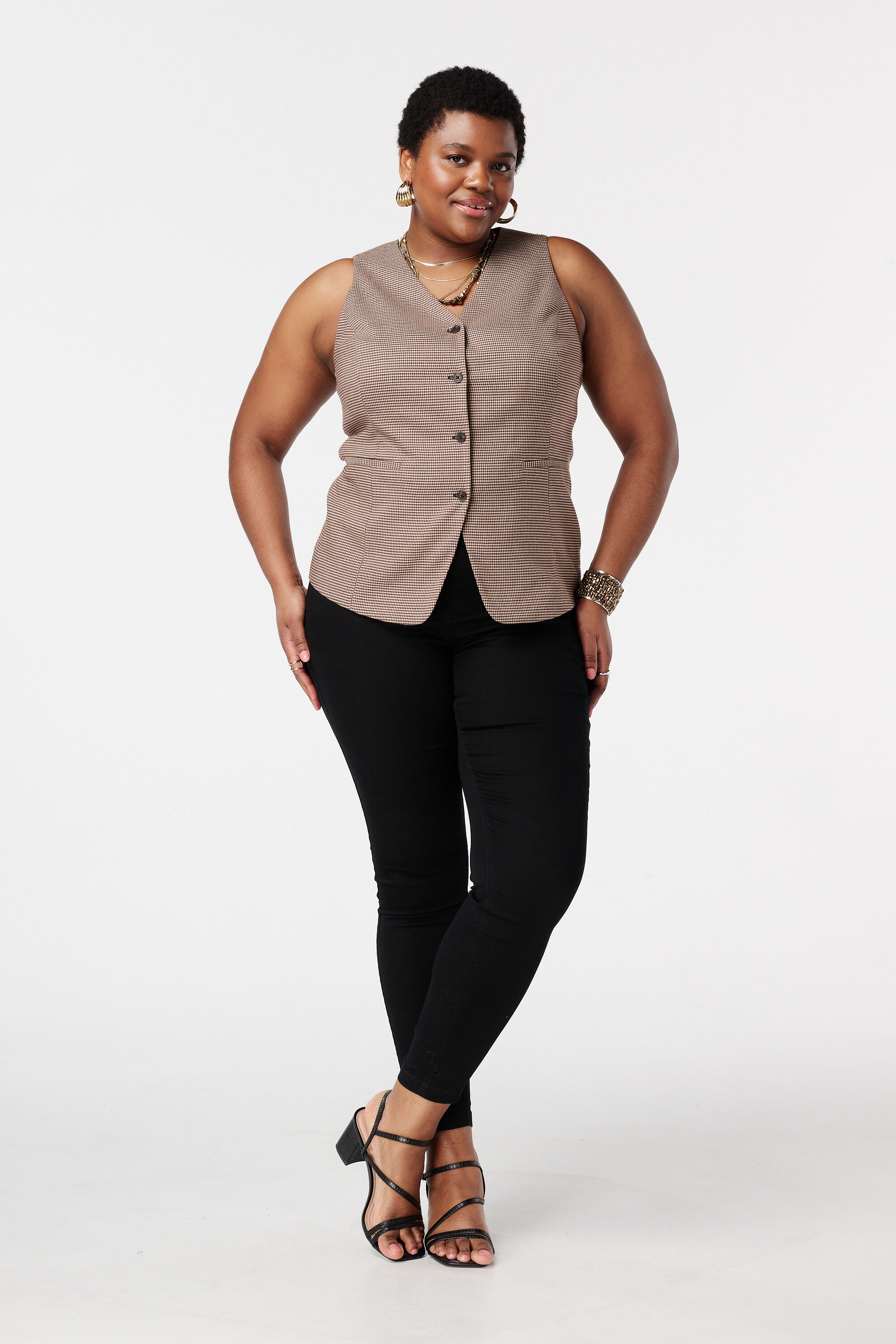 Treggings con aspecto denim