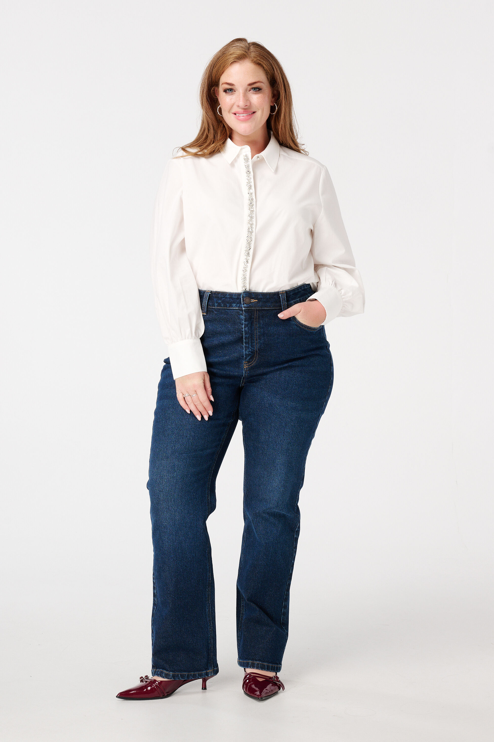 Blusa con pedrer&iacute;a image number 5