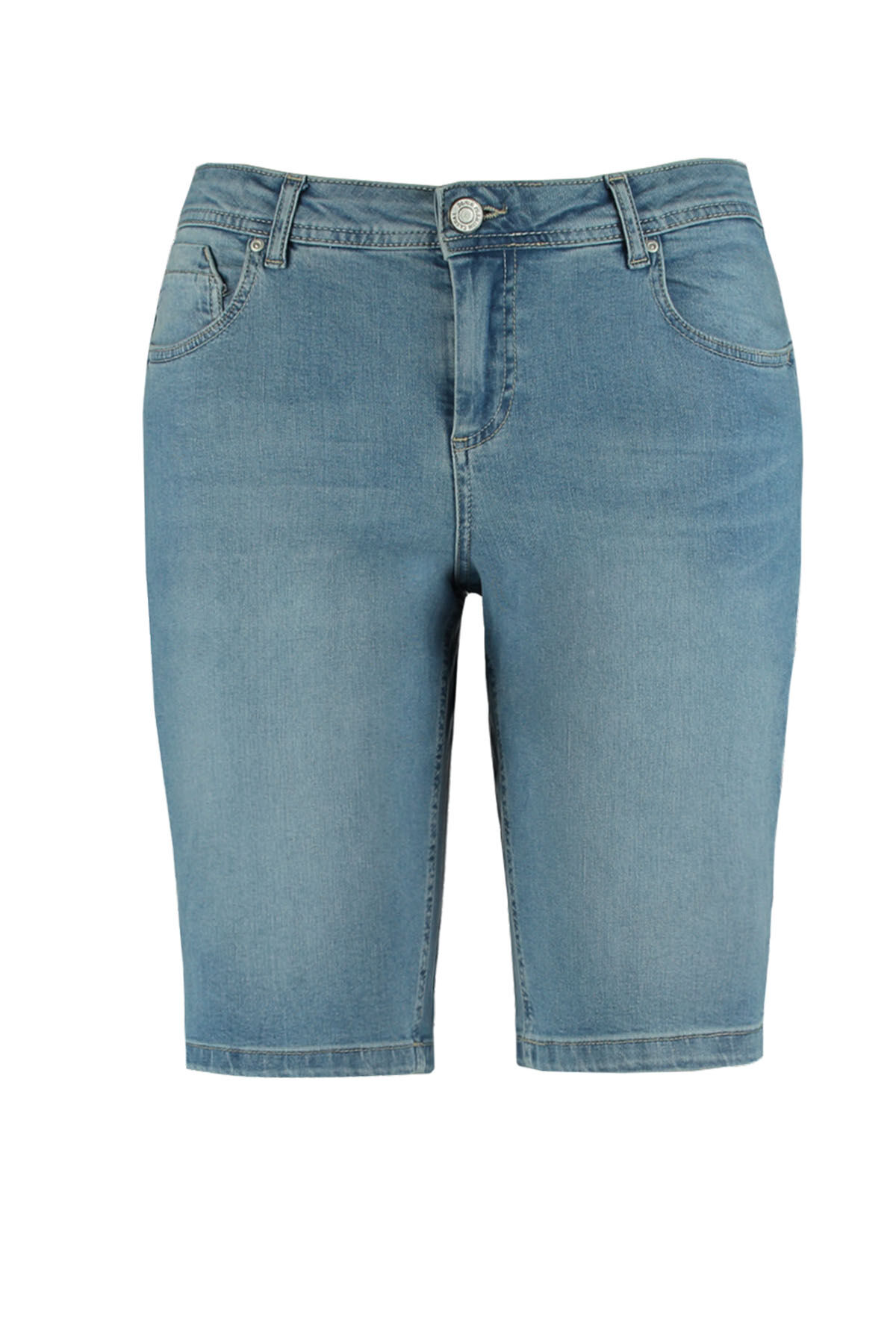 Pantal&oacute;n vaquero corto image number 1