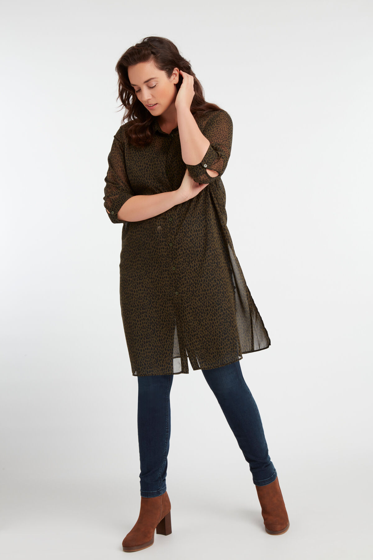 Blusa transparente image number 0