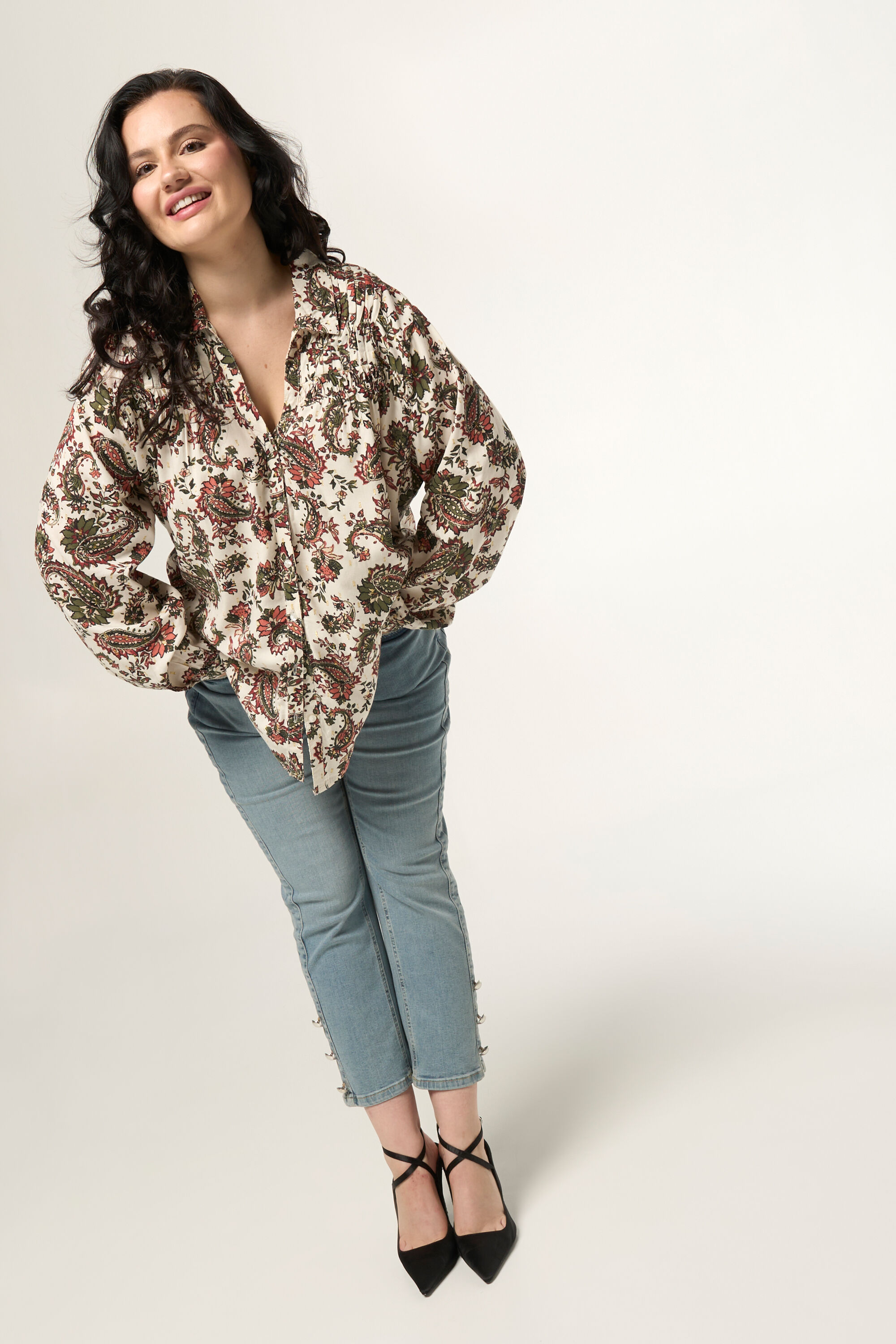 Blusa con estampado image number 5