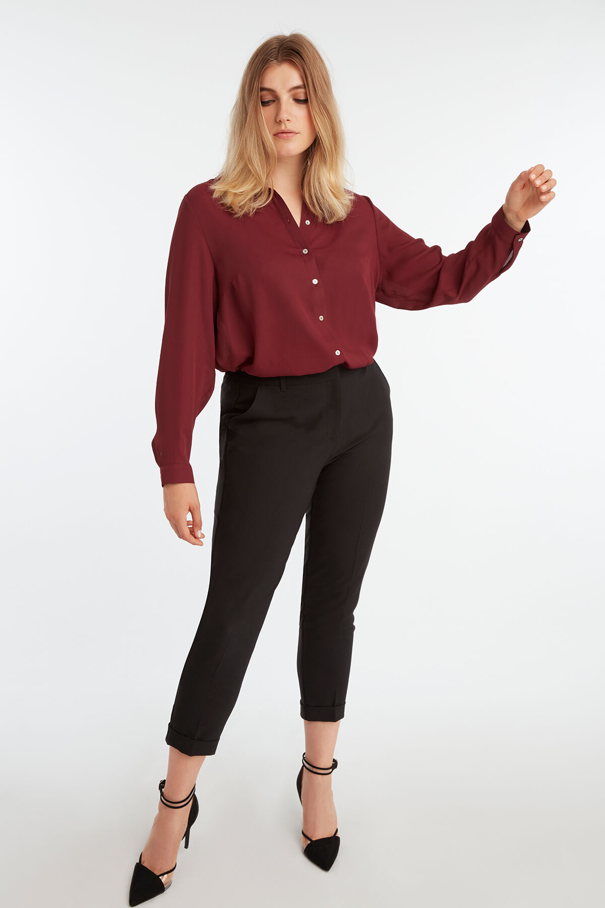 Blusa lisa image number 4