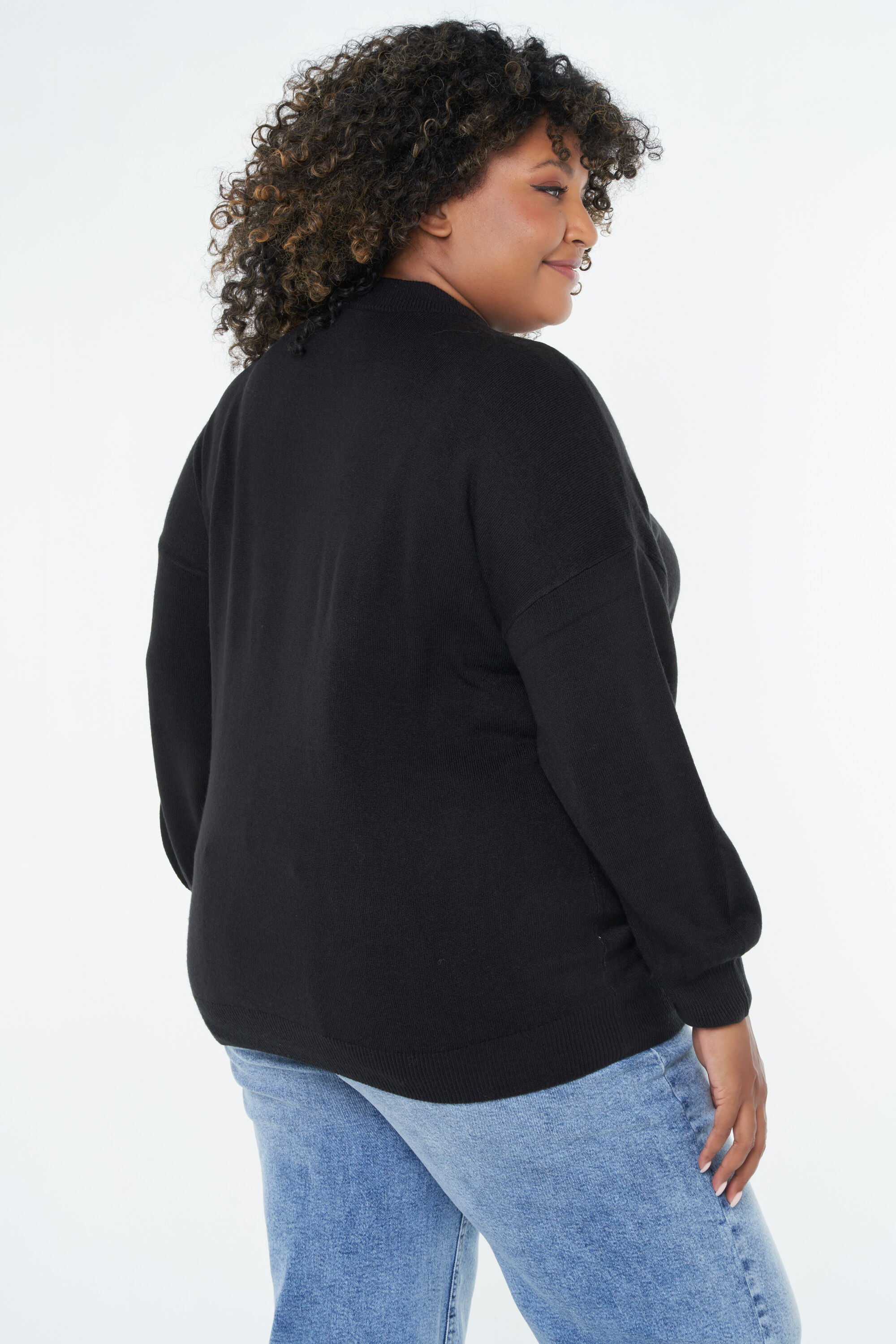 Su&eacute;ter de punto fino image number 3