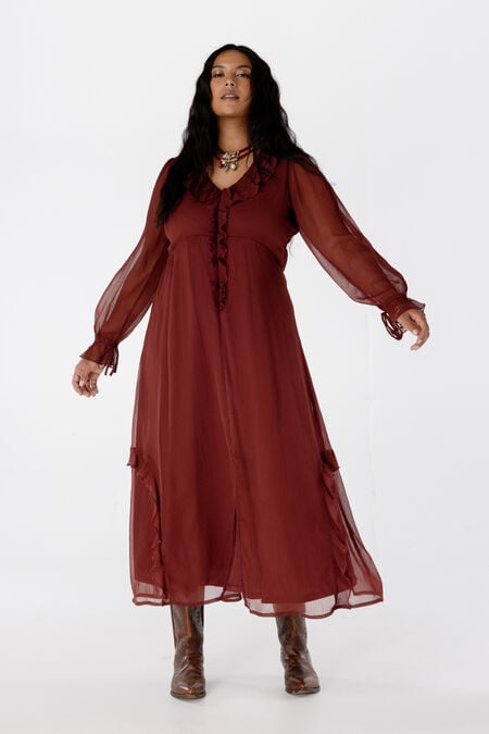 Vestido con volantes Vestido con volantes