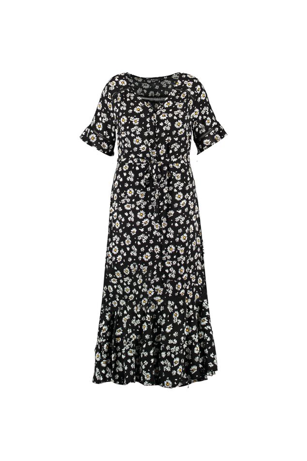 Vestido maxi de flores image number 2