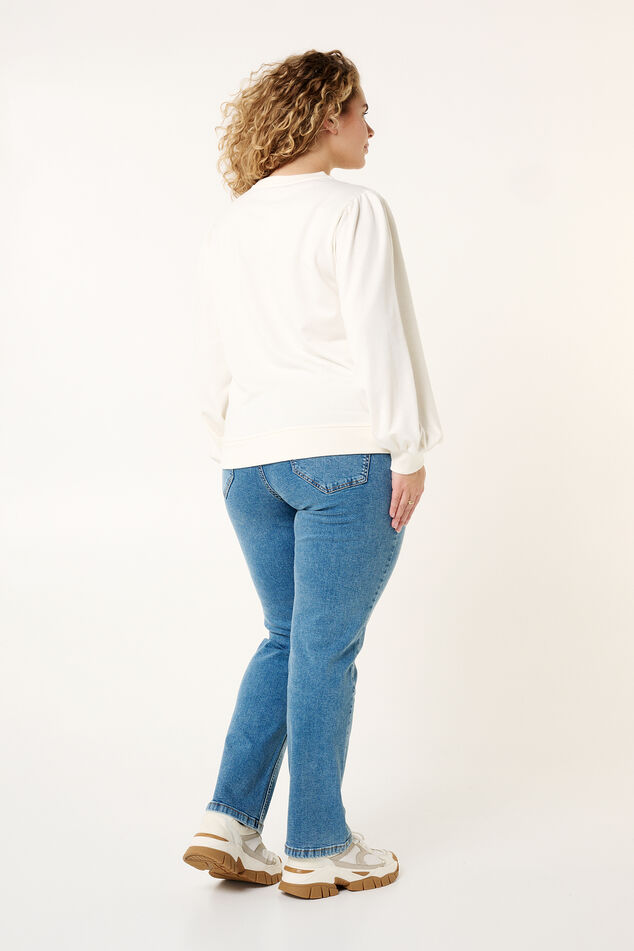 Suéter "París" y detalles de botones en el hombro. image number 3