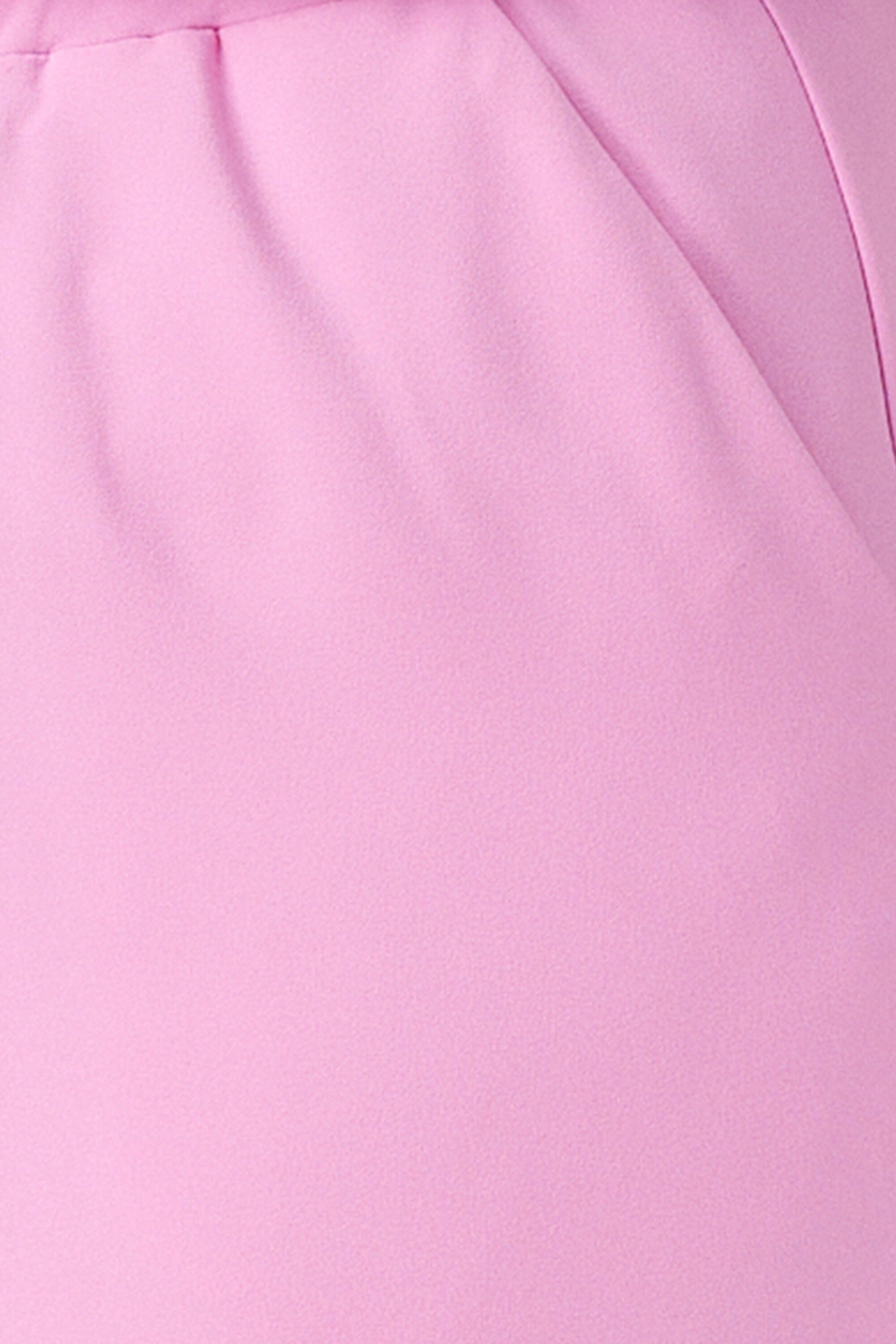 Pantalones con una cintura el&aacute;stica y pernera ancha   image number 6