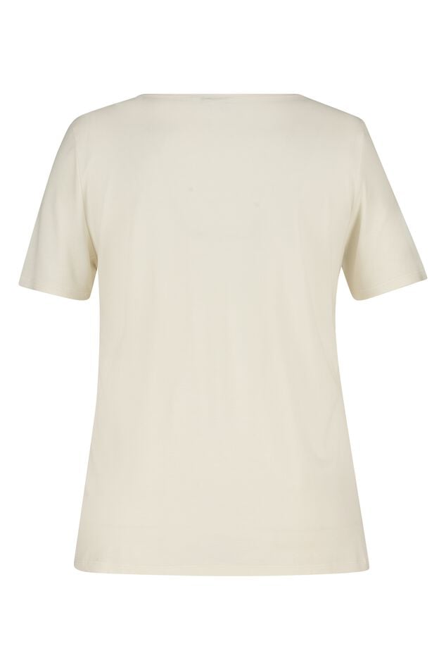 Camiseta con escote en V image number 2