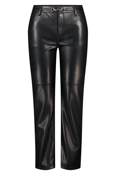 Pantalón efecto cuero
