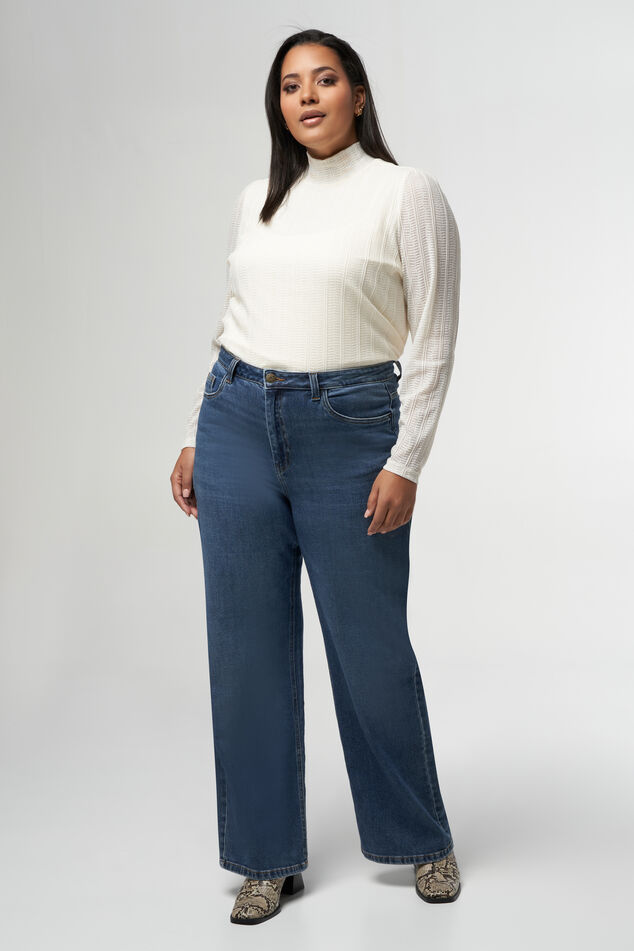 Vaqueros de pernera ancha image number 6