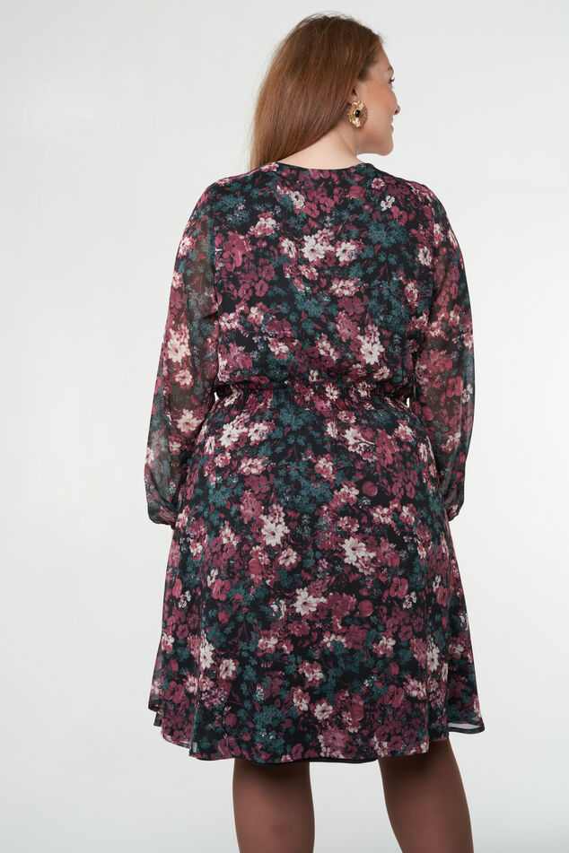 Vestido con estampado floral image number 4