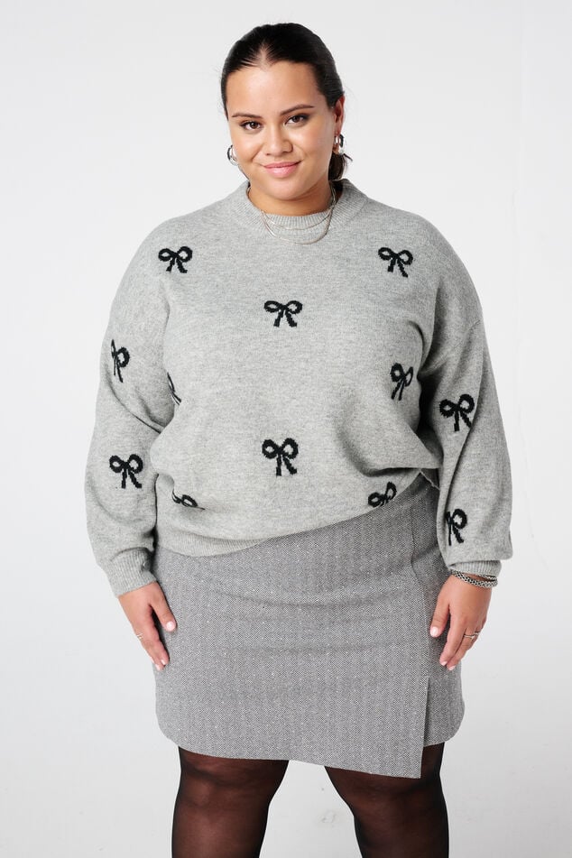 Jersey con estampado de lazos image number 0