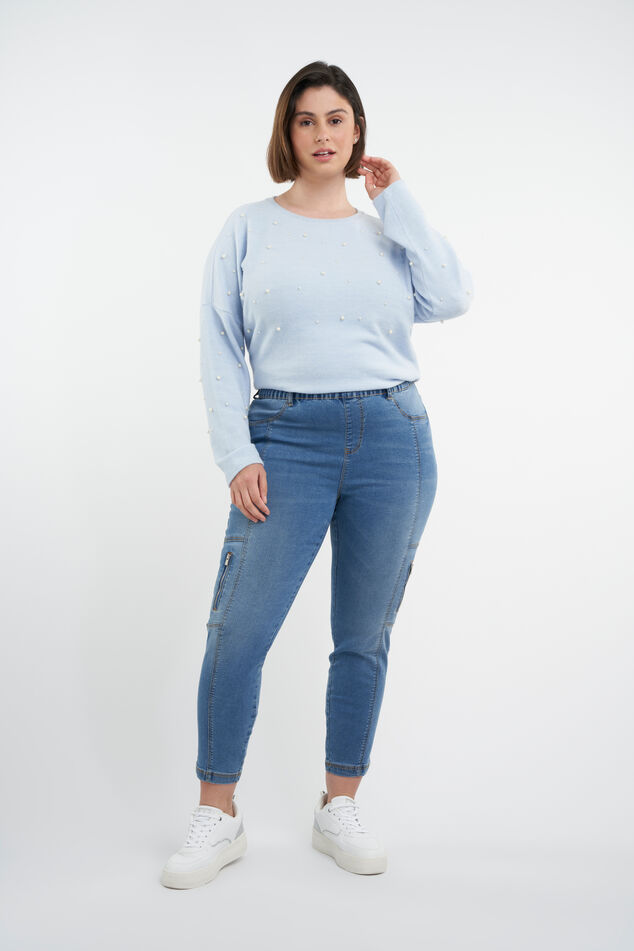 Treggings con cremallera image number 5