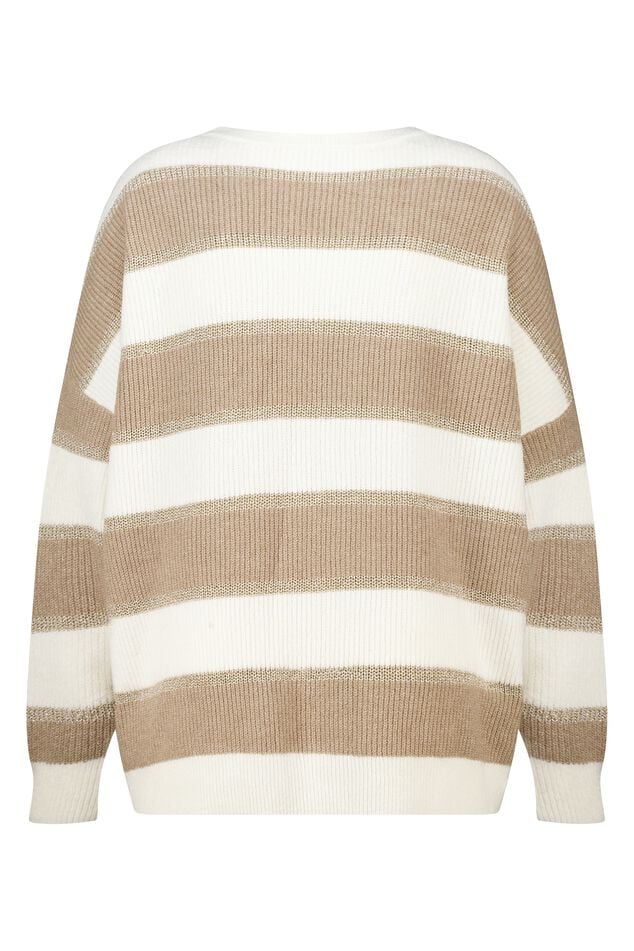 Jersey a rayas con lurex image number 2