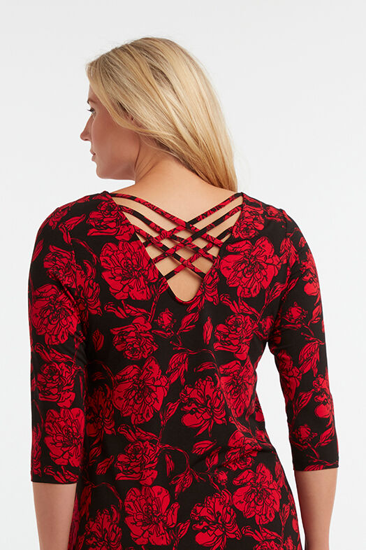 Vestido tipo t&uacute;nica estampado image number 5