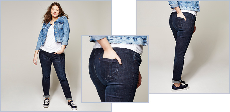 Slim leg - iris