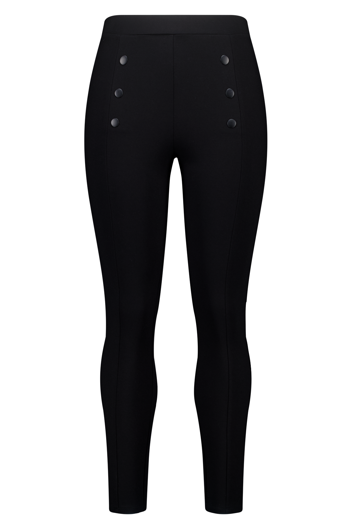 Pantalon Noir Et Blanc Neuf - Taille 40 - Marque MISS RJ - Coton Mélangé - Avec étiquettes