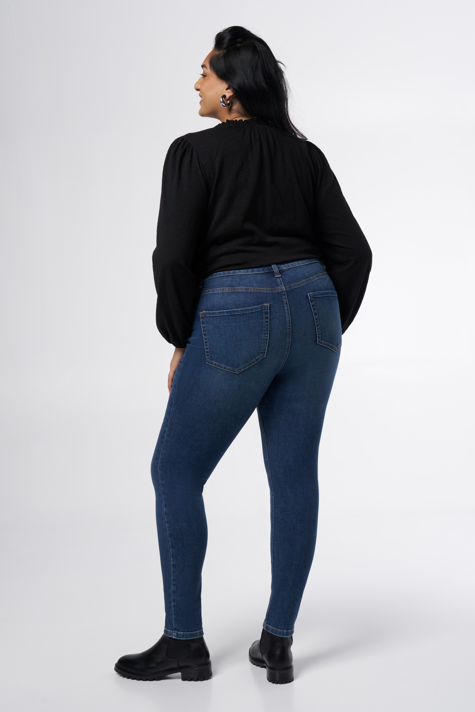 Pantalones Vaqueros Vaqueros Ms Mode MS MODE Jean Jean Large IVY