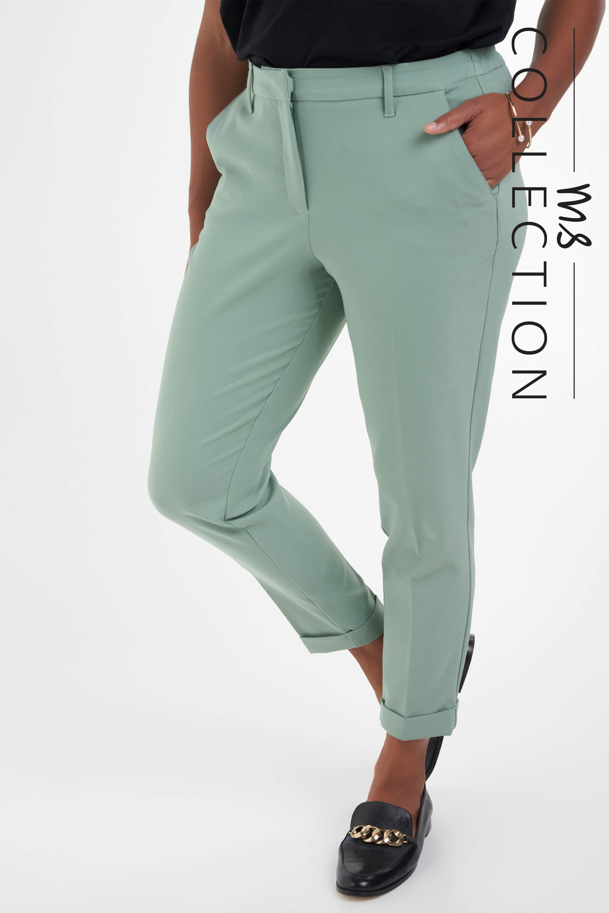 Mujeres Pantalones Menta en MS Mode®