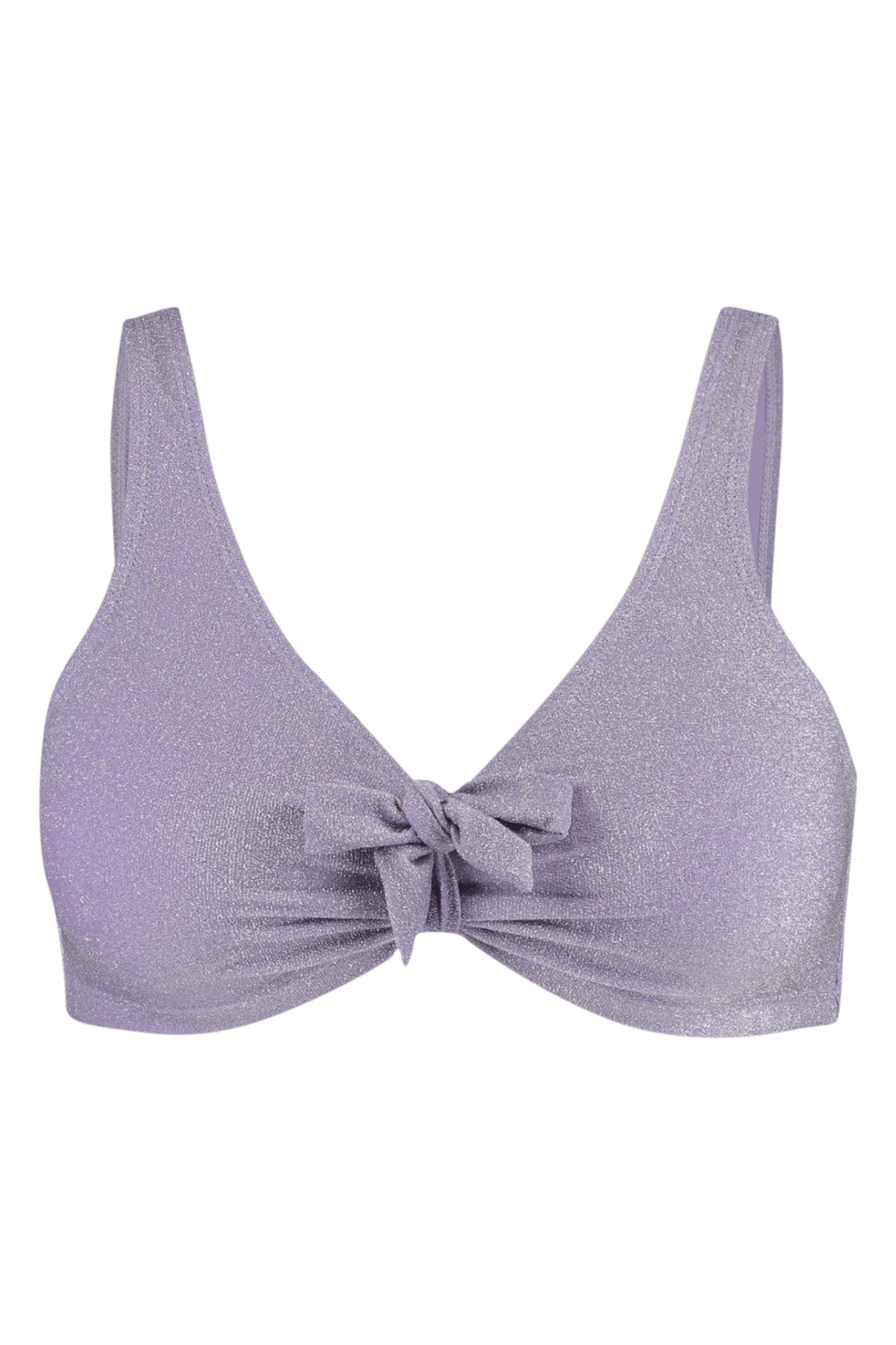 Sujetador de bikini con purpurina image 2