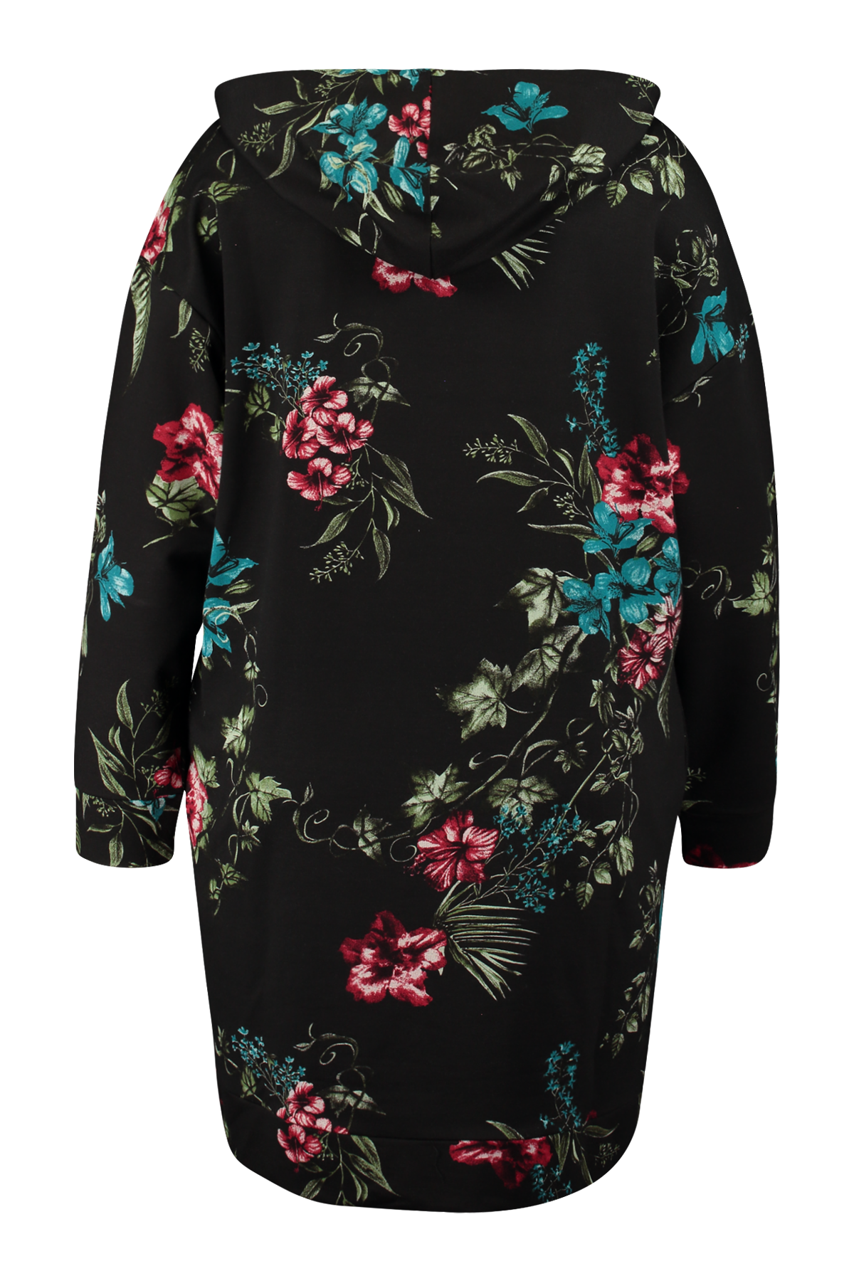 Vestido suéter con estampado floral image number 3