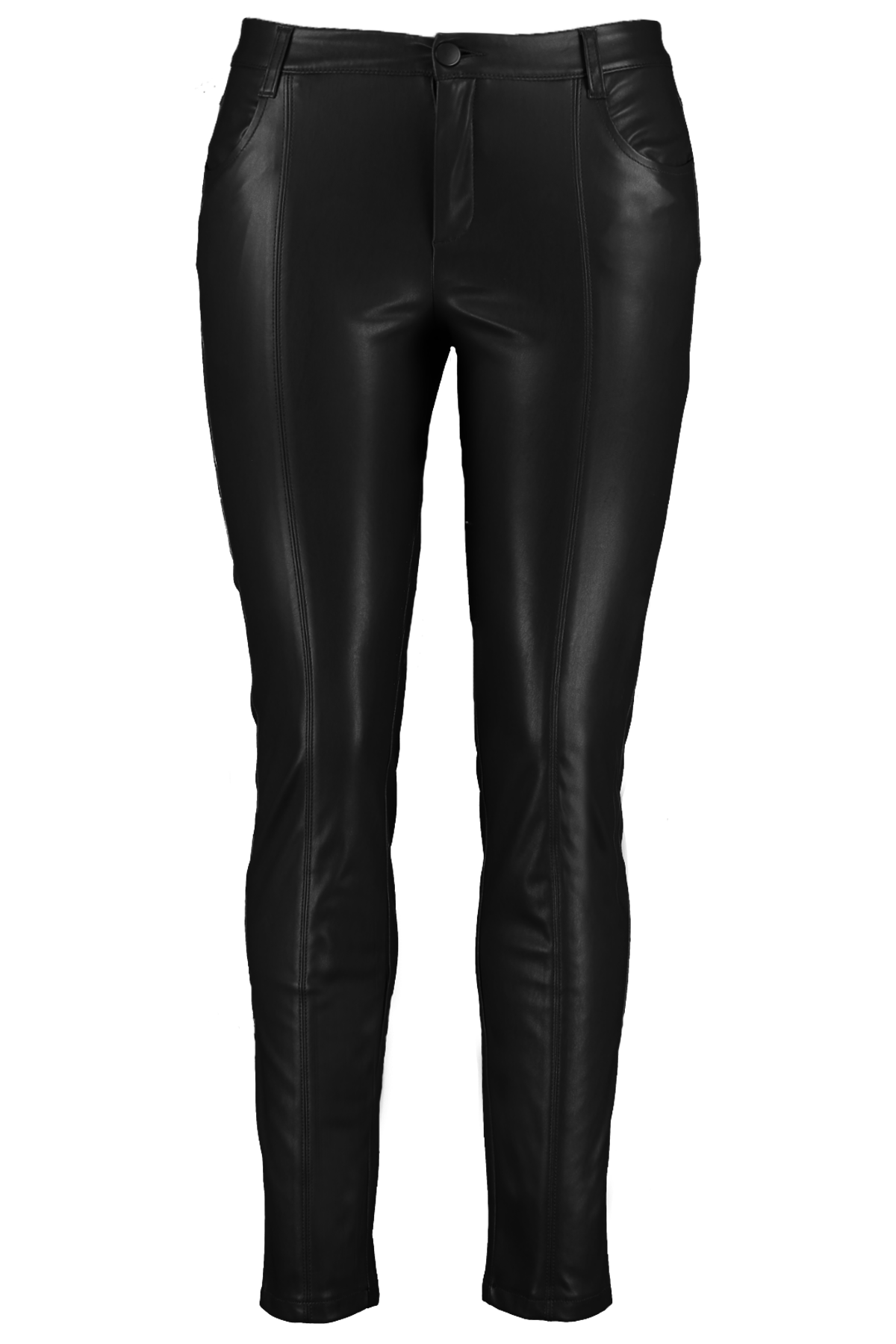 Pantalones de cuero sintético image number 2