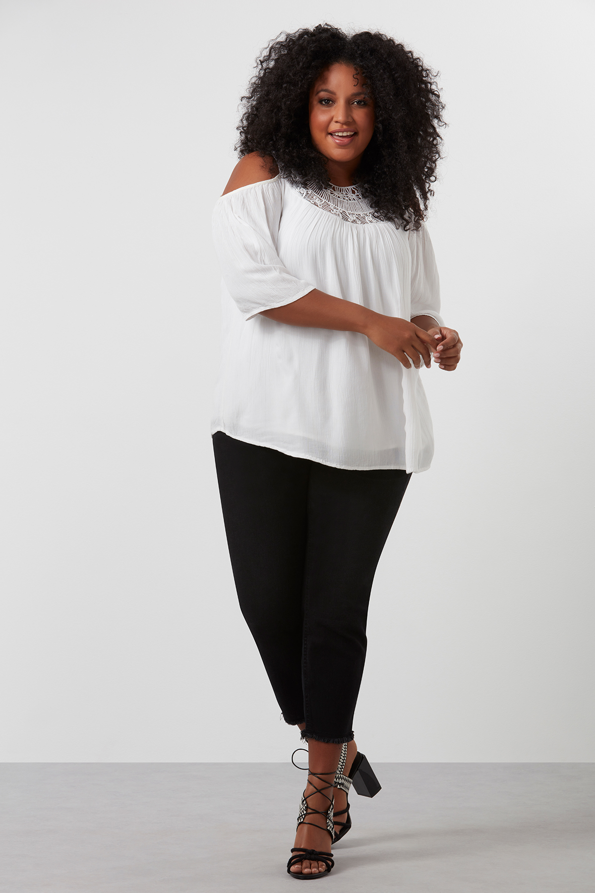 {5} Blusa con detalle de ganchillo | Official MS Mode ...