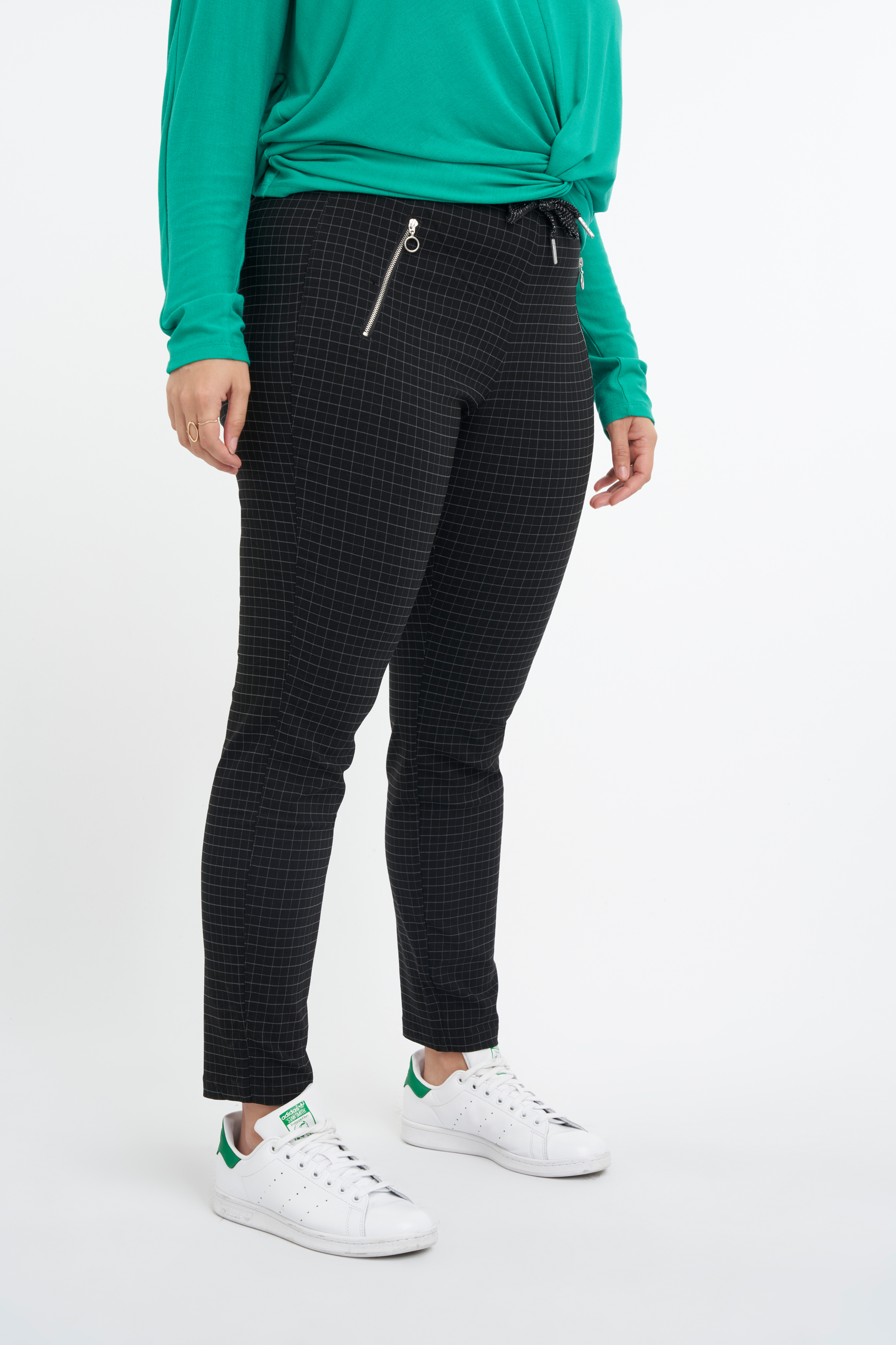 5} Pantalones Multi Gris-Negro | Official MS Mode® online store