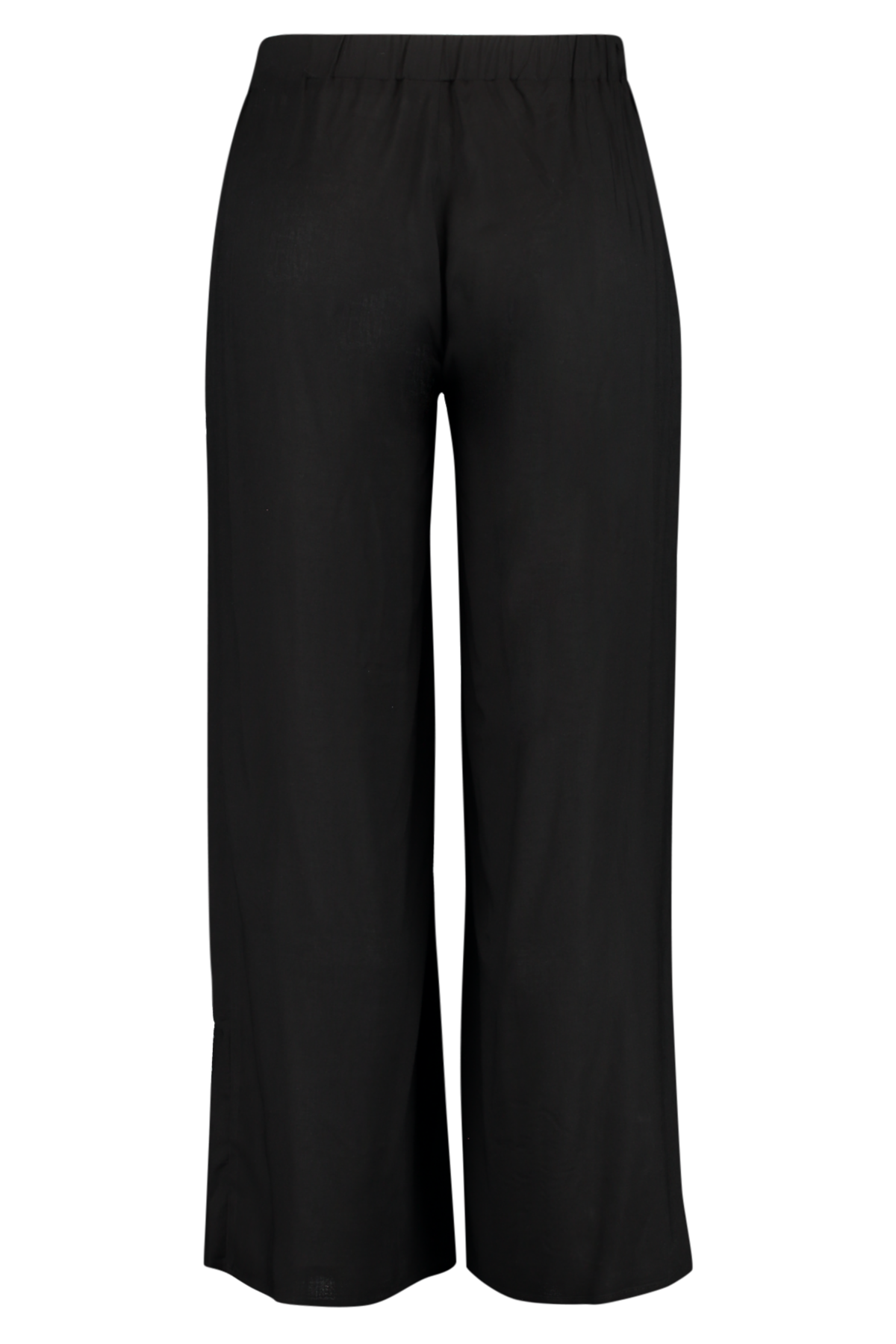 Pantalones anchos con una apertura image number 3