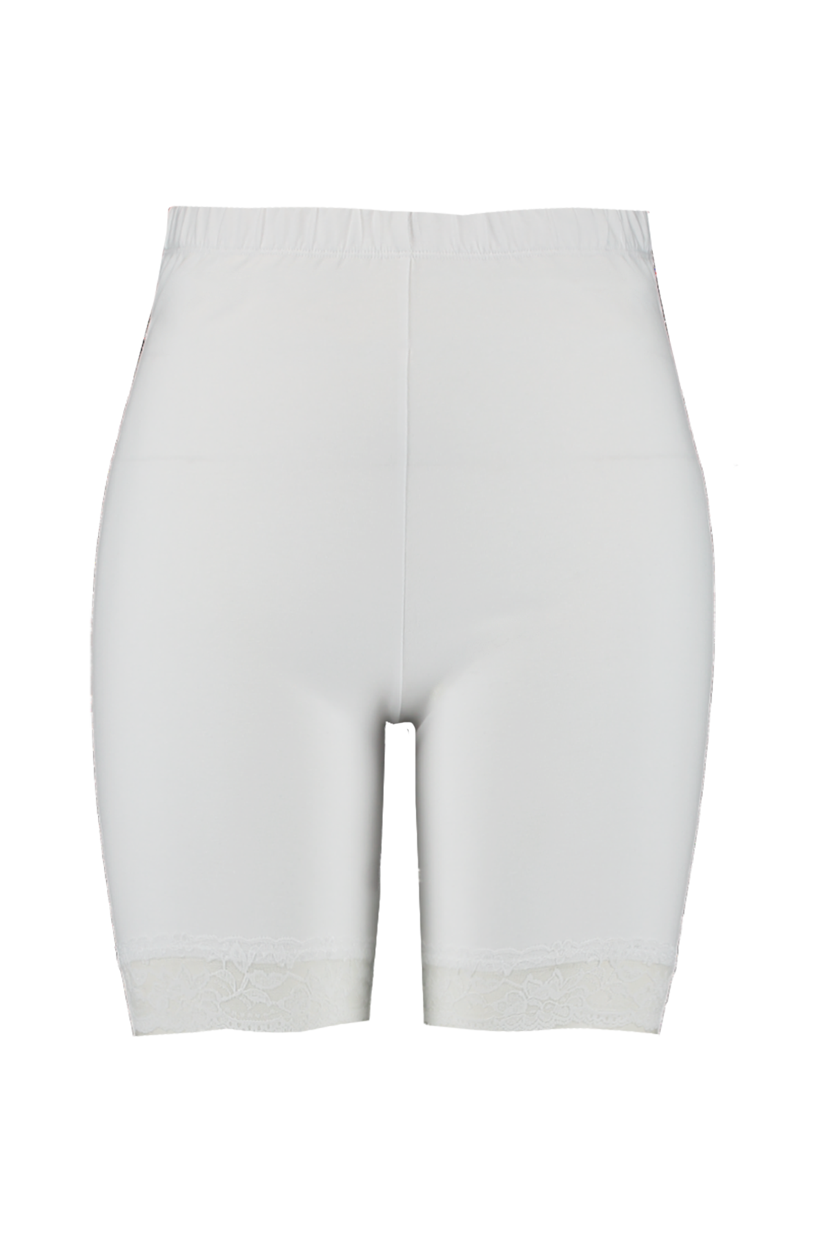 Mujeres Leggings encaje Blanco MS Mode