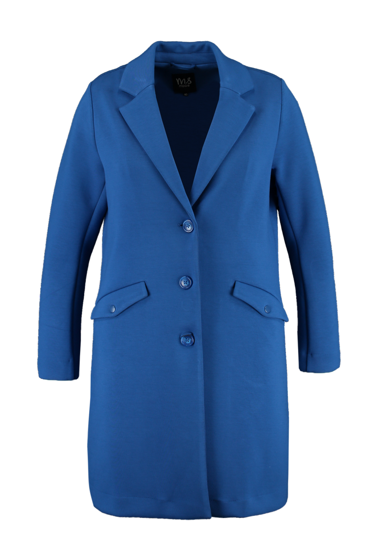 Ms Mode Abrigos Abrigo Largo Verde