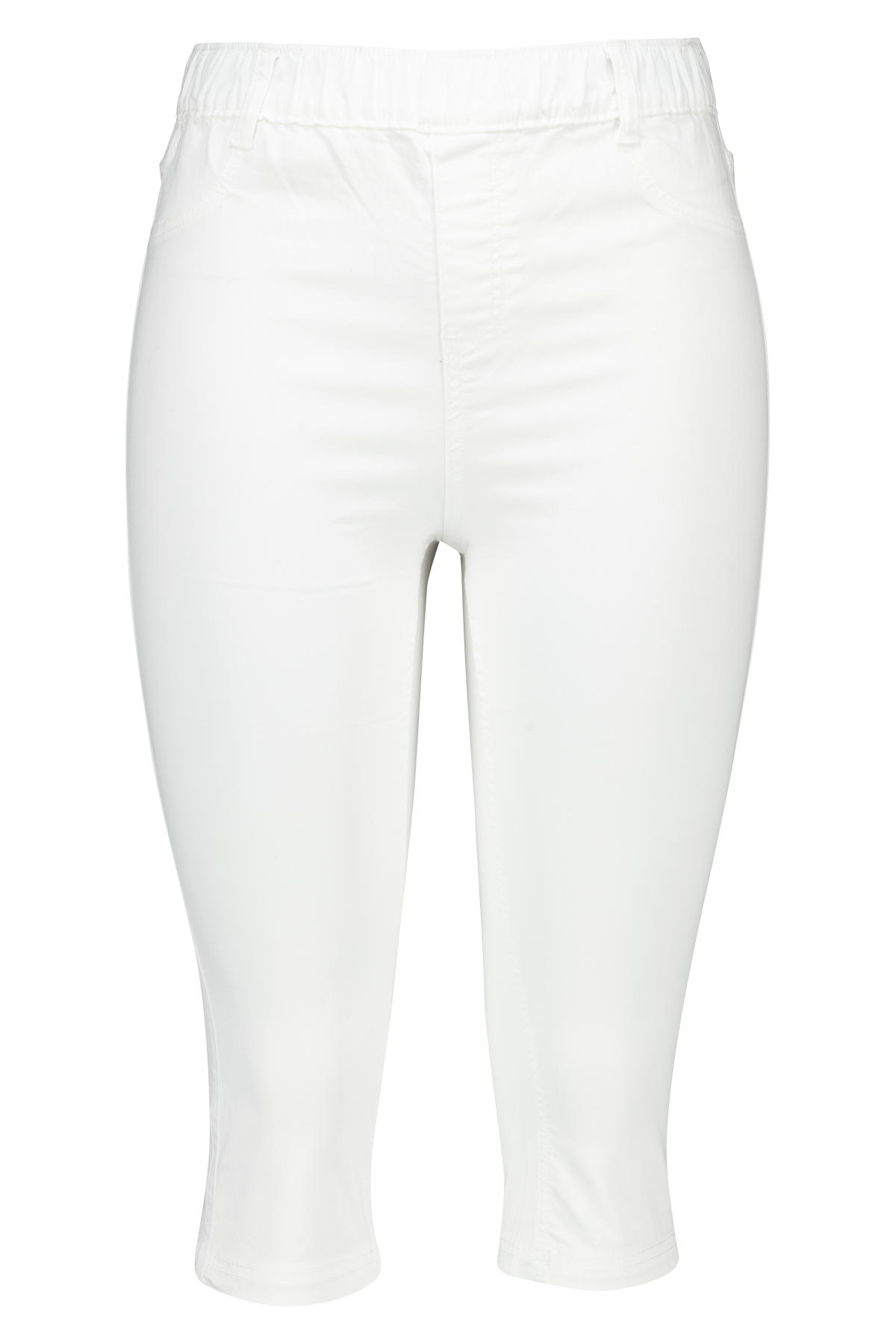 Pantalon ample texturé multicolore effet lin à taille élastique