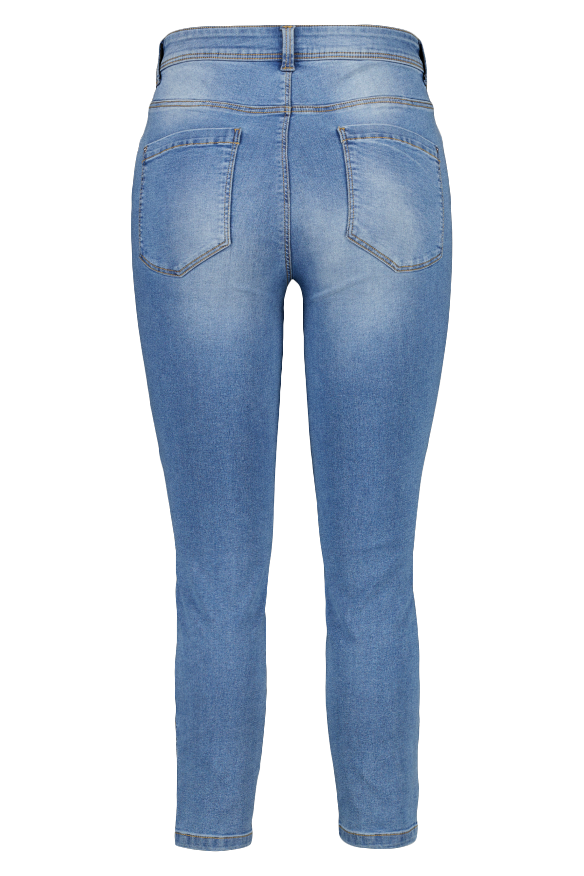 Mujeres Pantalones ajustados Stonewash Denim MS Mode®